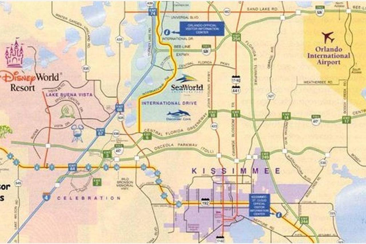 3 Bedroom Resort Style Condo, 3 Miles To Disney! Kissimmee Exterior foto